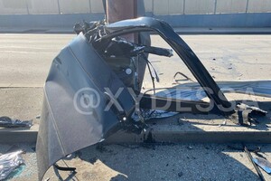 Нет живого места: на Балковской в ДТП разорвало BMW (обновлено)