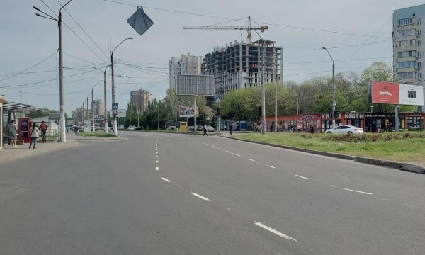 На перекрестке Небесной сотни и Глушко изменили схему движения: что нового. Фото