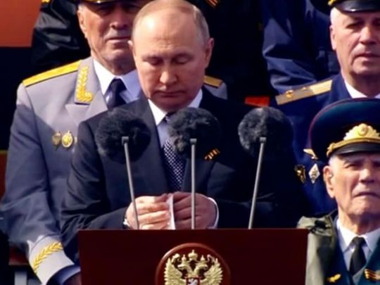 Україна не по зубах: на параді в Москві путін нічого не говорив про мобілізацію чи оголошення війни нашій країні