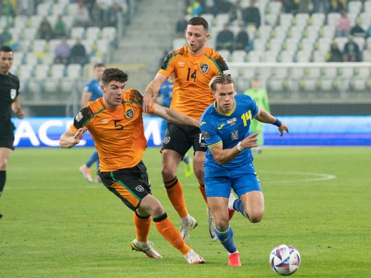 Україна з&nbsp;травмою Малиновського уникла першої поразки в&nbsp;Лізі націй: відеоогляди матчів