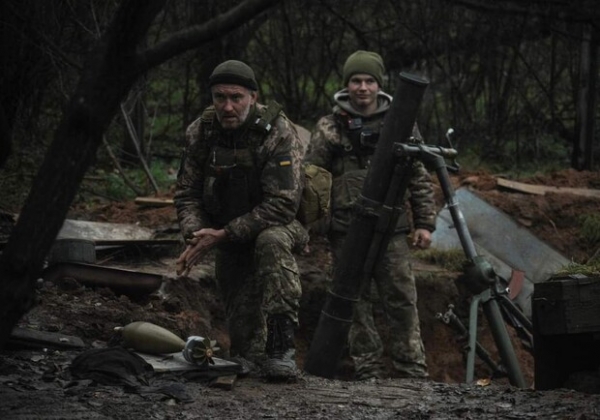Карта боевых действий в Украине 21 ноября
