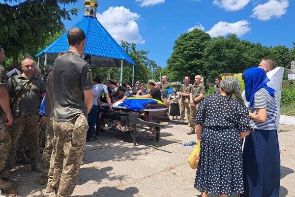 В Одесской области попрощались с погибшим воином Андреем Кошелевым