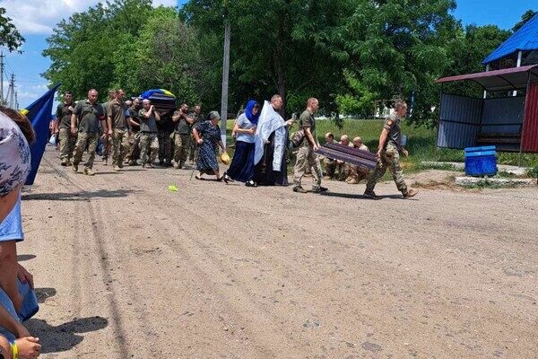 В Одесской области попрощались с погибшим воином Андреем Кошелевым