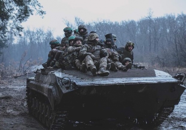 Карта боевых действий в Украине 8 апреля
