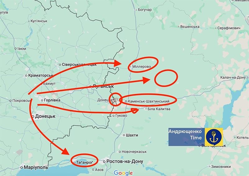 Безсонна ніч на&nbsp;росії: у&nbsp;кількох містах зафіксовано приліт дронів, уражено аеродром у&nbsp;приморсько-ахтарську