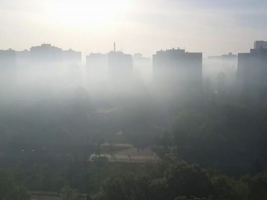 На&nbsp;вулицю краще не&nbsp;виходити: в&nbsp;КМДА повідомили про погіршення в&nbsp;столиці стану повітря