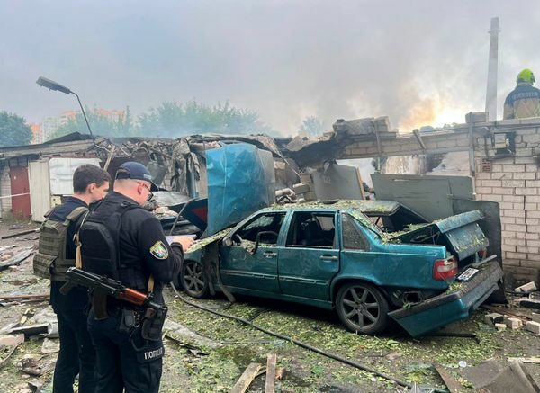 На&nbsp;Лук'янівку знову прилетіло: Київ став ціллю нічного ракетно-дронового удару росіян (фото, відео)