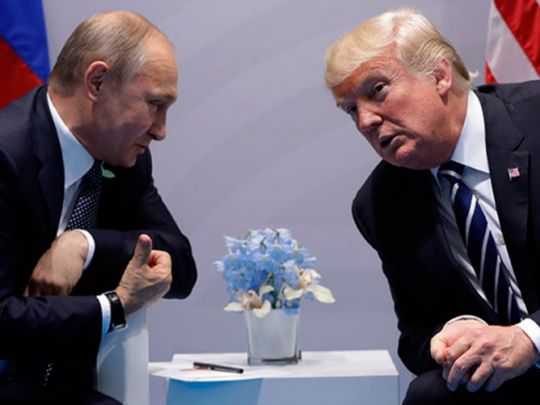 Вісім дзвінків, жодного миру: як&nbsp;путін грає на&nbsp;слабкостях Трампа