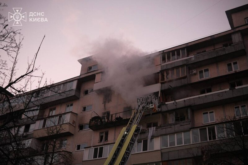 Збільшилася кількість жертв нічного обстрілу Києва