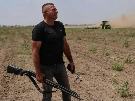 Звання Герой України присвоєно фермеру Олександру Гордієнку, який збивав російські дрони на&nbsp;Херсонщині