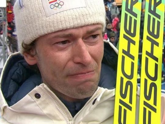 Олімпійський чемпіон у&nbsp;сльозах зізнався в&nbsp;прямому ефірі у&nbsp;зраді своїй дівчині (відео)