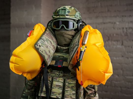 &laquo;UKRTAC першим в&nbsp;Україні виготовив і&nbsp;поставив армії бронежилети з&nbsp;елементом позитивної плавучості&raquo;,&nbsp;&mdash; Северіон Дангадзе