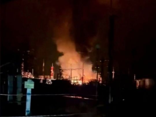 Безпілотники підпалили важливу нафтоперекачуючу станцію в&nbsp;Краснодарському краї рф (відео)