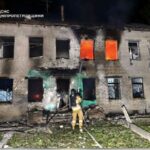 Понад 120 ворожих дронів атакували Україну вночі: вражені цивільні об’єкти (фото)